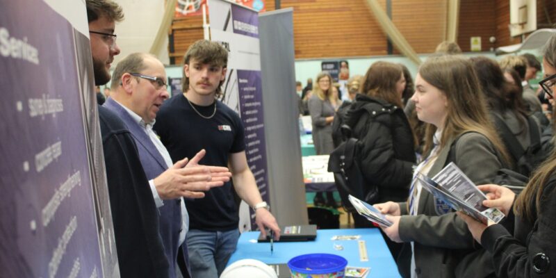 Largest Ever Selston Careers Fair A Huge Success