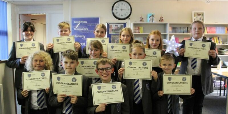 Year 7 Stars of the week