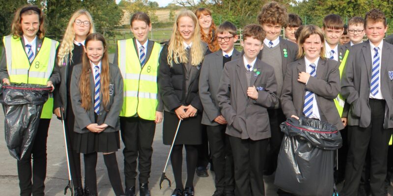 Looking after our Environment - 'We work as a team to keep it clean'