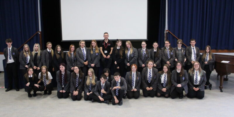 West End Favourite Joe Sleight Visits Selston High
