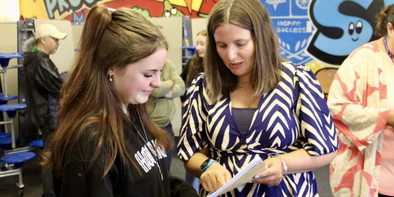 Selston High Students Celebrate GCSE Achievements