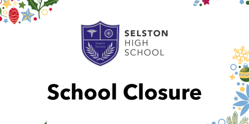 Christmas Closure Information